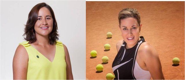 Clarisse Baca y Erika Clark ofrecerán clínica de tenis 
