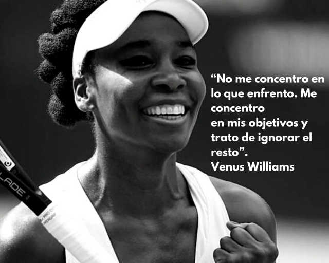 Venus Williams #frasespositivas #BeBRITANIA