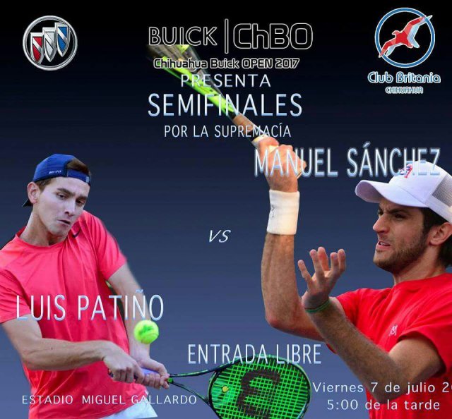 Lista semifinal Sanchez-Patiño, en Buick Britania Chihuahua Open